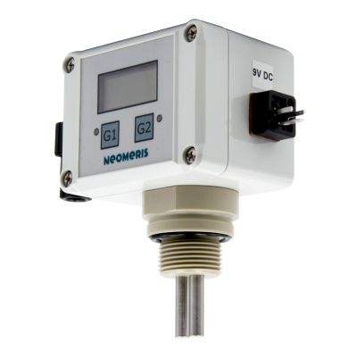 N-LF5R, 0-5 µS conductivity measuring instrument with integrated 3/4″ screw-in measuring cell